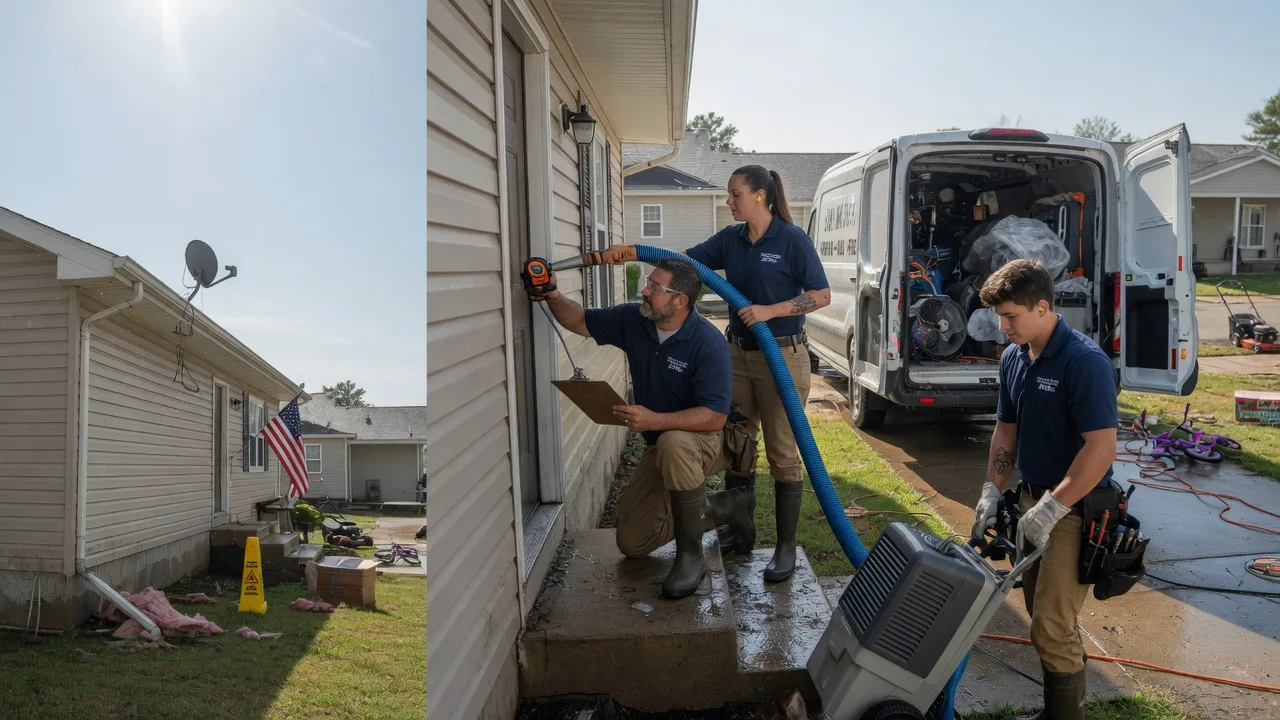 Ceiling Water Damage Restoration in San Jose, IL near me